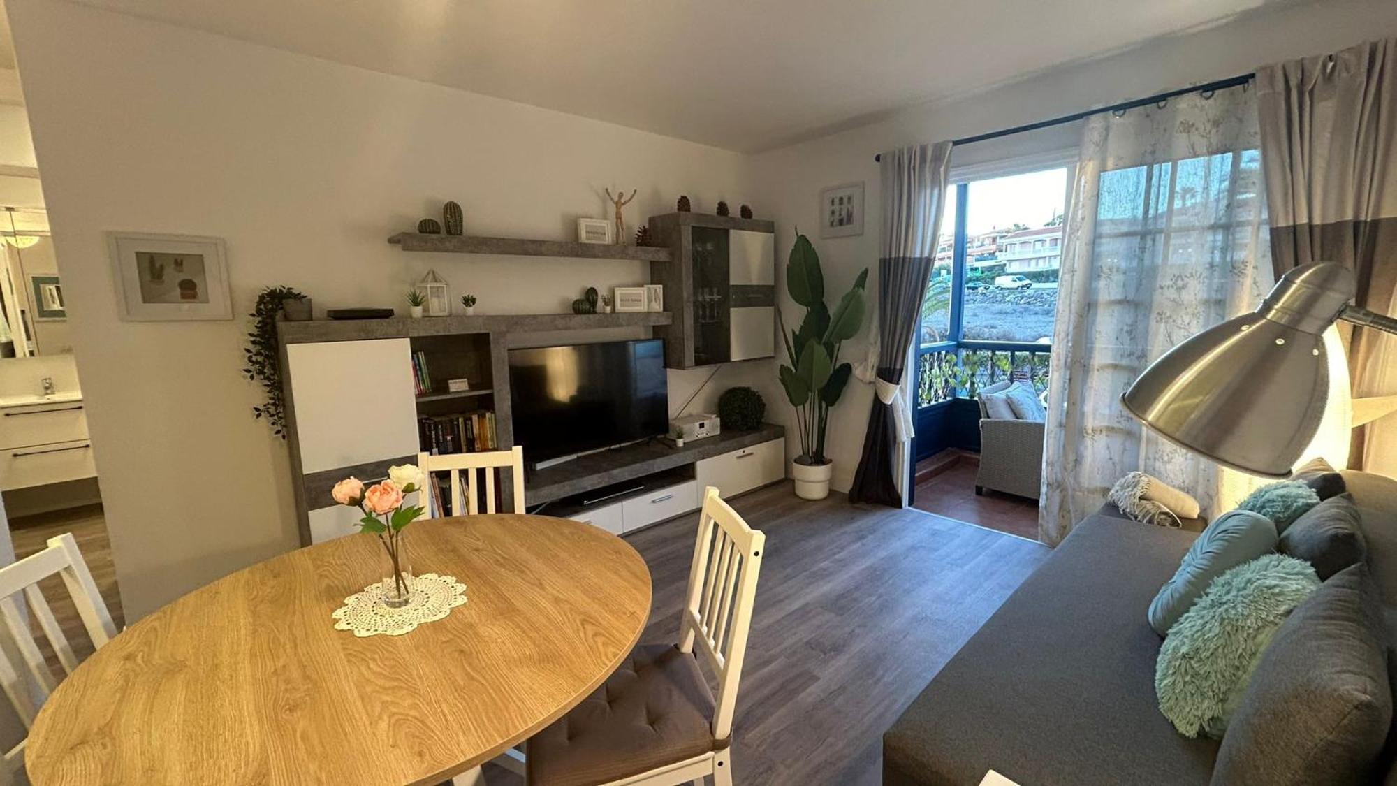 Huebsche Ferienwohnung Mit 2 Schlafzimmern, Pool Und Wlan, Strandnaehe Callao Salvaje Exteriér fotografie